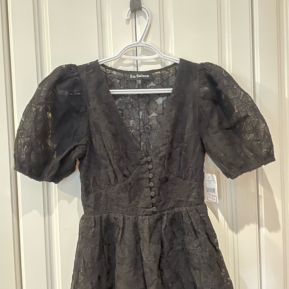 En Saison - Floral Embroidered Dress - Picture 6 of 9